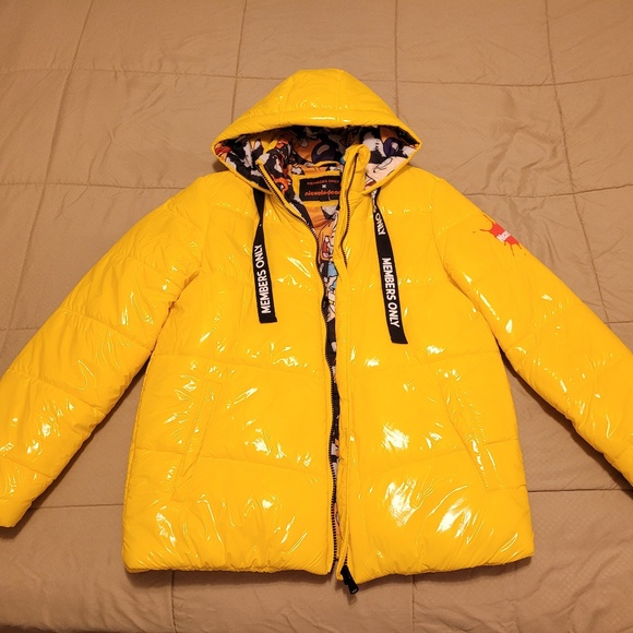 MEMBER'S ONLY WOMEN'S PUFFER NICKELODEON MASHUP PRINT LINING JACKET - Picture 13 of 16